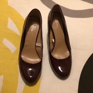 Maroon heels